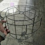 فریم خام مکرومه مدل دو طبقه