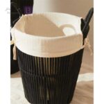 فریم خام مکرومه مدل سطل دسته دار