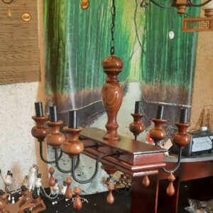لوستر ارژن خطی 6 شعله - بای لوستر (buy luster)