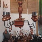 لوستر ارژن خطی 6 شعله - بای لوستر (buy luster)