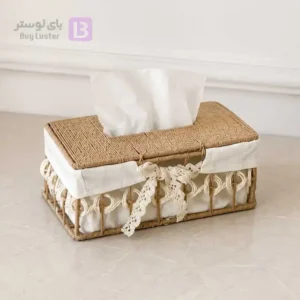 فریم جای دستمال کاغذی مستطیلی درب دار