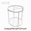 فریم خام دستمال کاغذی استوانه ای درپوش دار (یا فریم جا دستمال رولی)