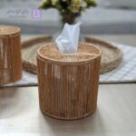 فریم خام دستمال کاغذی استوانه ای درپوش دار