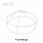 فریم-خیمه سایز 40